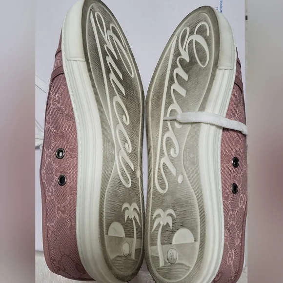 Gucci mauve sneakers Hawaii Collection - Picture 10 of 16
